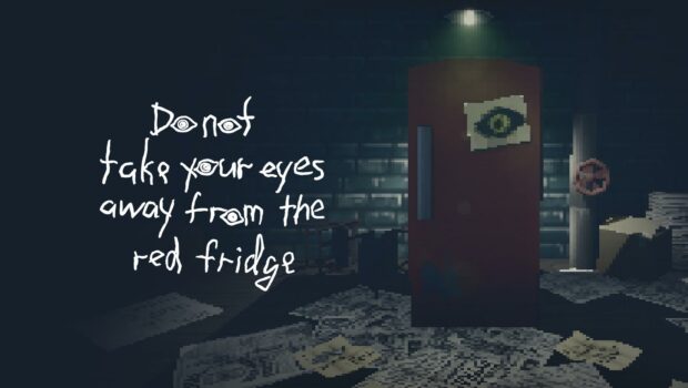 DO NOT TAKE YOUR EYES AWAY FROM THE RED FRIDGE