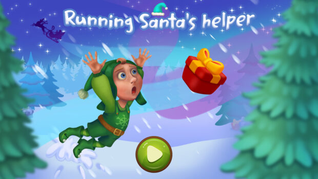 Running Santa Helper