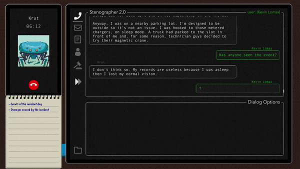 presents witness found notification from the game